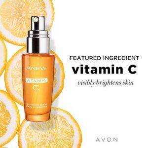 Avon Anew VITAMIN C Brightening Serum 1 fl oz 30ml Brand New with Box